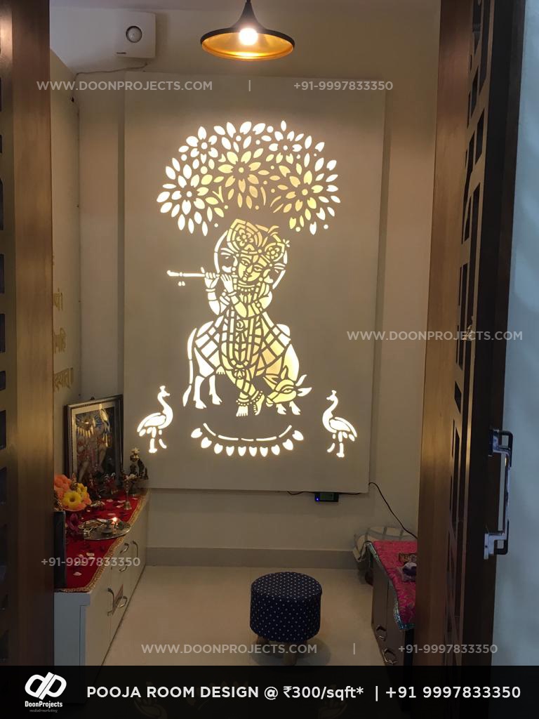 Pooja Room Interior Design In Dehradun Doon Projects