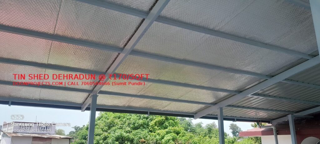 Insulated Tin Shed Roofing in Dehradun