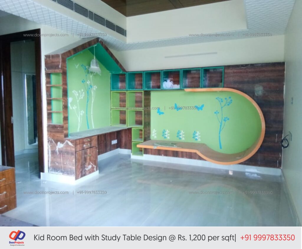 Kids Room Wooden Furniture Design