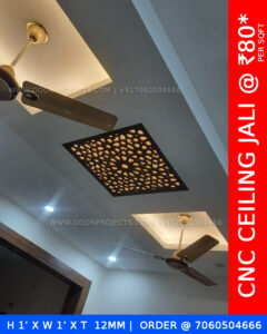 MDF Jali for CNC Ceiling Design
