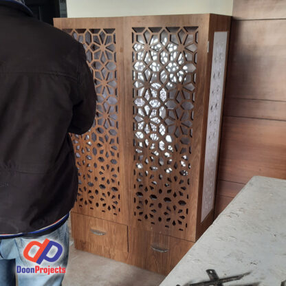 Door of Mandir Installed and Polished.