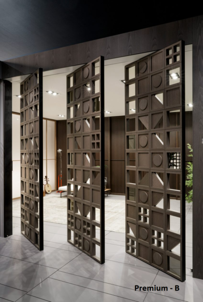 Wooden Partition Design