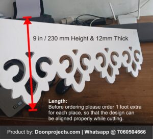 Jhallar Accessories for Roofing Shed in Fiber