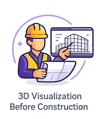 3D Visualization Before Construction