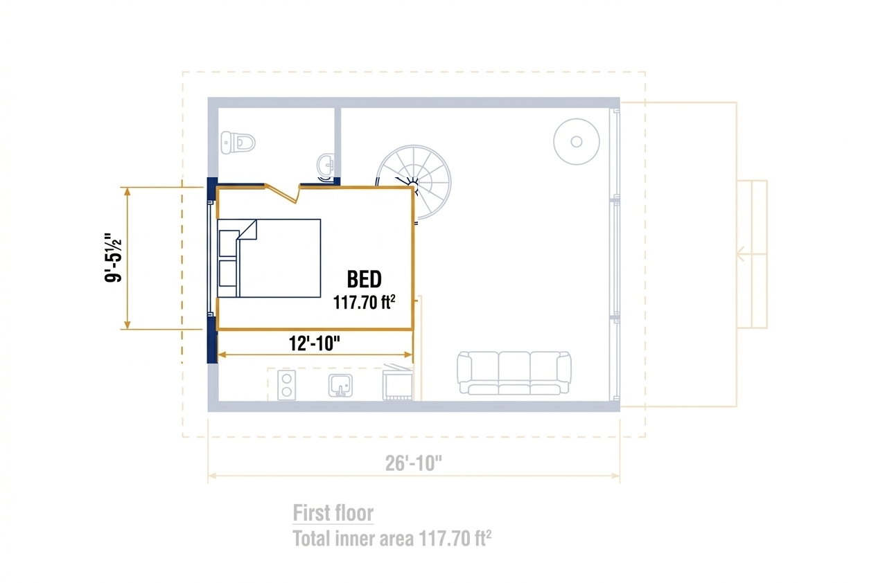 A Frame House Details (2)
